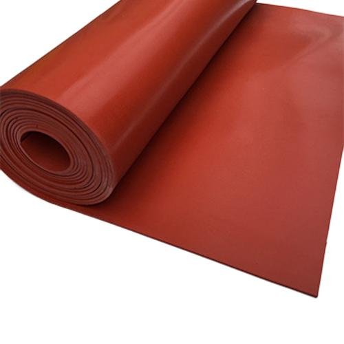 Red rubber sheet stock